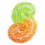 Sourz By Spinach - Fully Blasted Caramel Green Apple Gummy - Sativa - 1 Pack